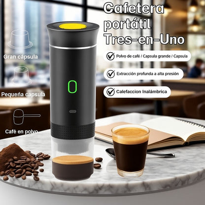 CAFÉGO PRO - Cafetera portátil 3 en 1